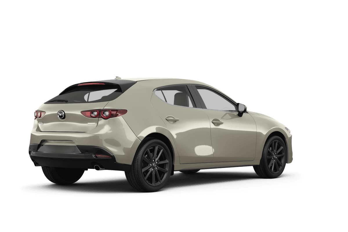 Mazda Mazda3 Hatchback  - Back view Mazda Mazda3 Hatchback  - Back view